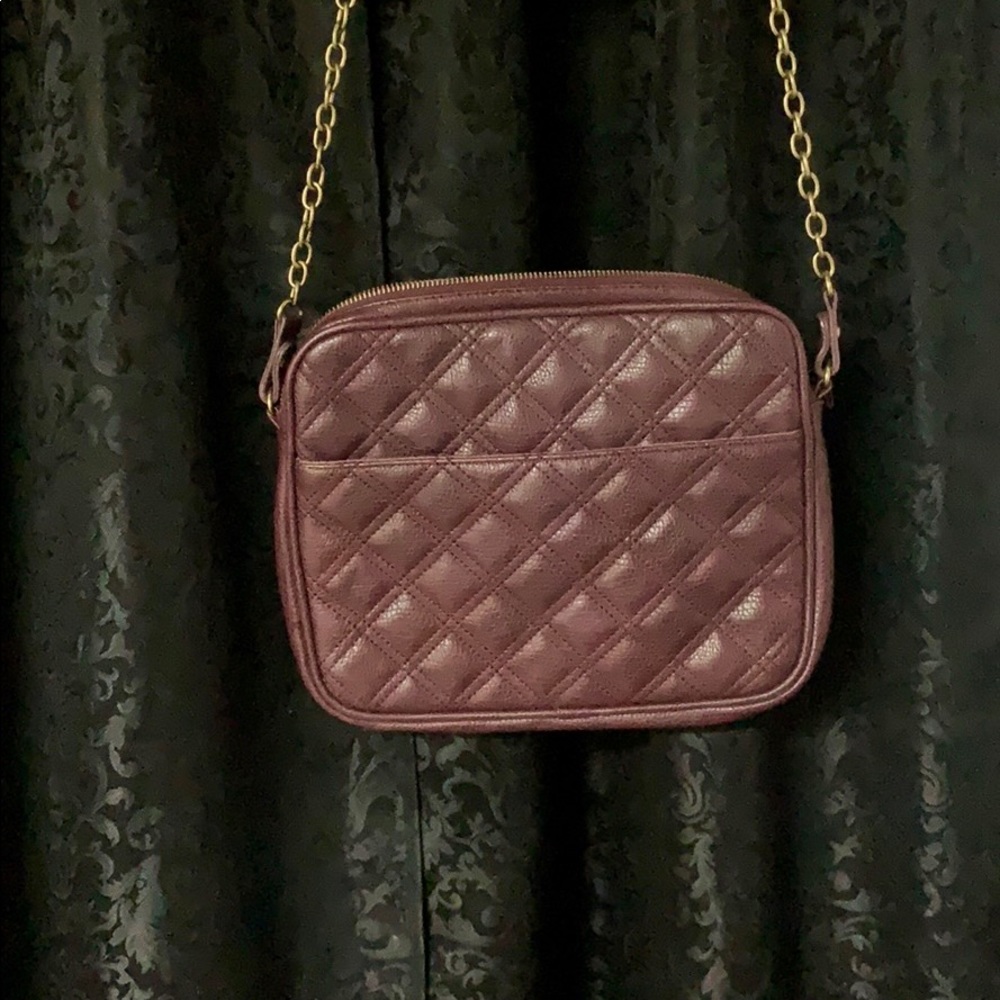 Double pocket cross body bag